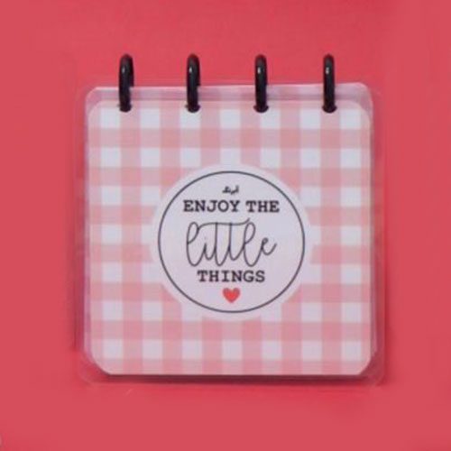 آبرنگ دفتر MINI NOTE دکمه ای طرح دار 111137