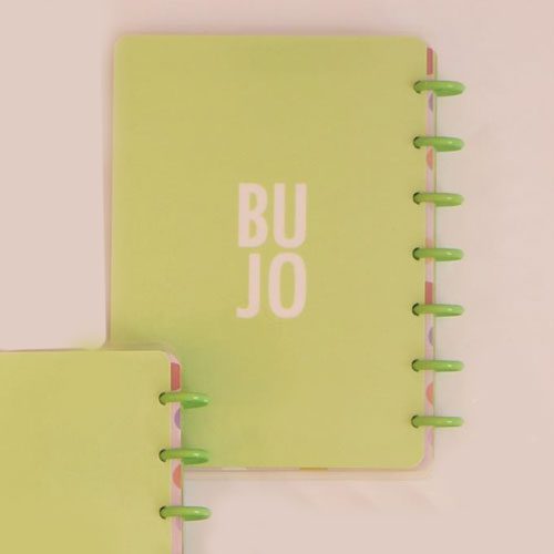 آبرنگ دفتر بولت ژورنال دکمه ای سبز