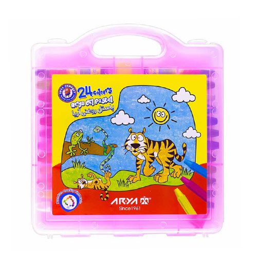 پاستل کیفی 24 رنگ 2031 آریا