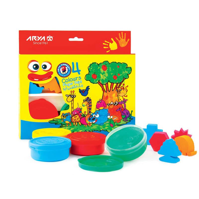 رنگ انگشتی 4 رنگ 7005 آریا