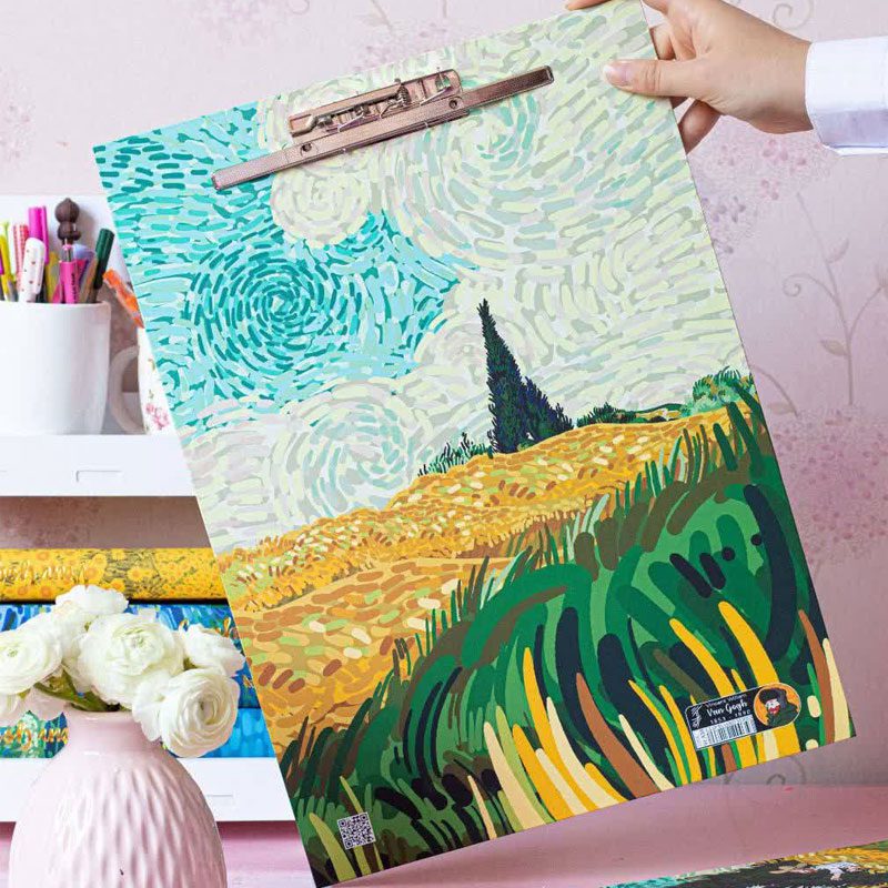 برگ تخته شاسی ونگوگ A3