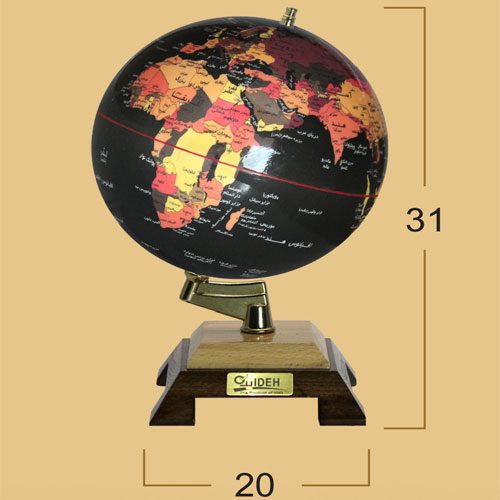 ایده کره 116 سایز 20 پایه چوبی طرح ایفل