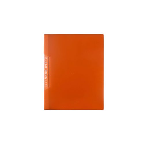 کلربوک 100 برگ قاب‌دار نارنجی تیره پاپکو