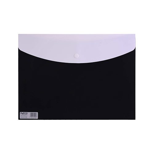 پاکت 113 جیب‌دار A4 مشکی پاپکو