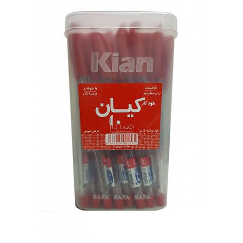 خودکار 0/7 قرمز کیان