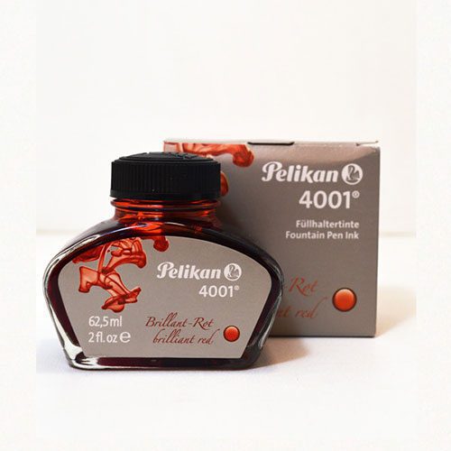 پلیکان جوهر خودنویس بزرگ قرمز