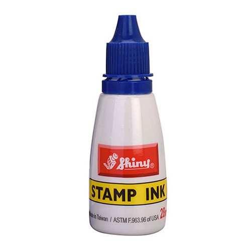 شاینی جوهر استامپ آبی